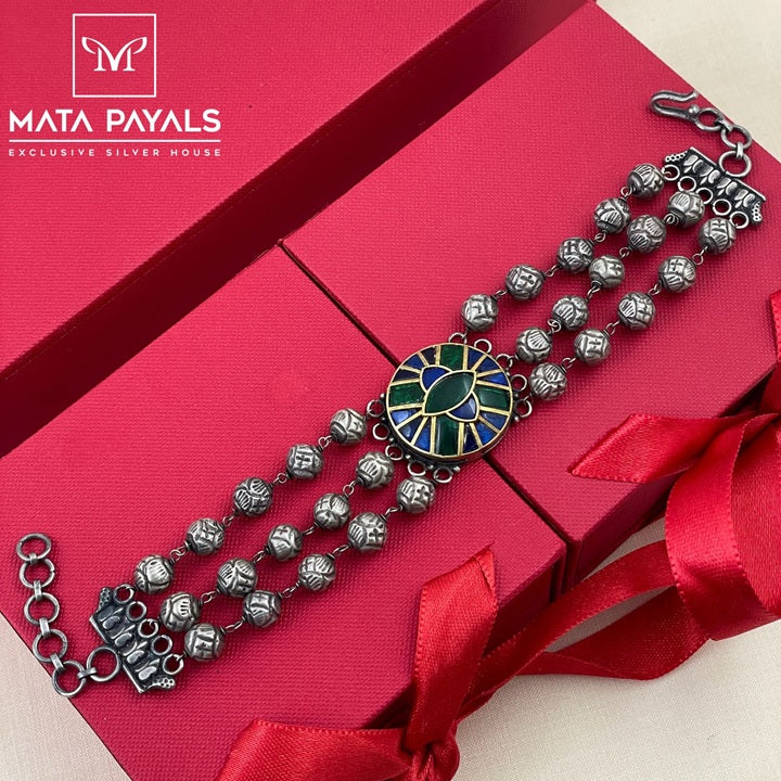 Elegant Oxidised Bracelet