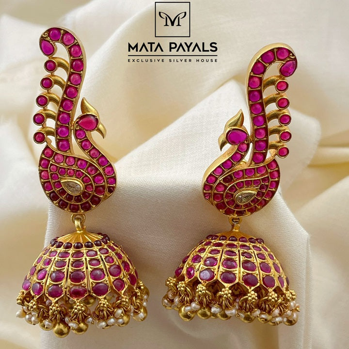 Heavy Gold Plated Jumka