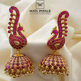Heavy Gold Plated Jumka