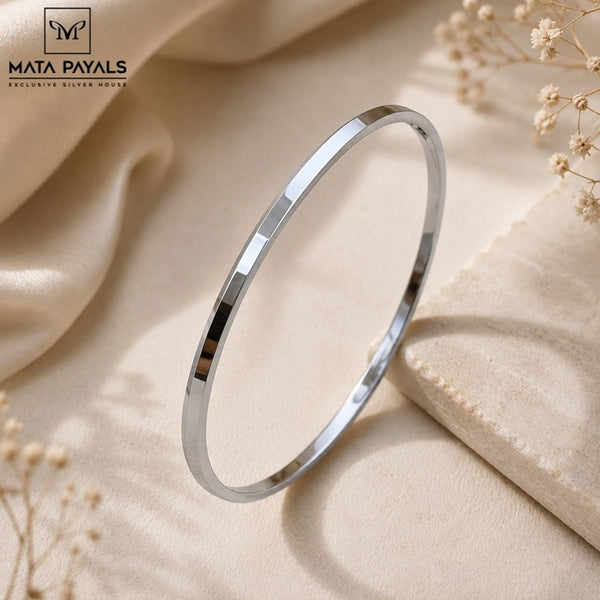 Fancy Silver Kada