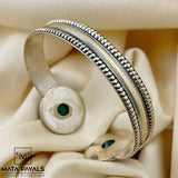 Ethnical Silver Kada
