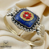 Precious Stone Silver kada