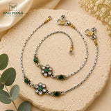 Charming Kundan Anklet