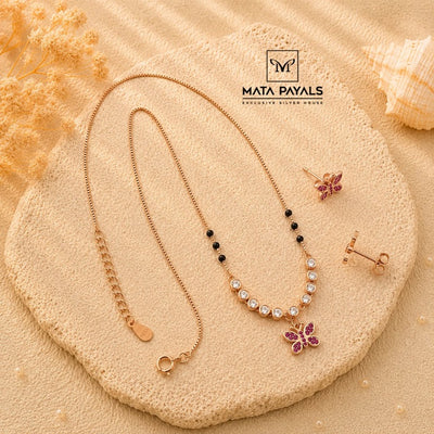 Excellent Butterfly Mangalsutra