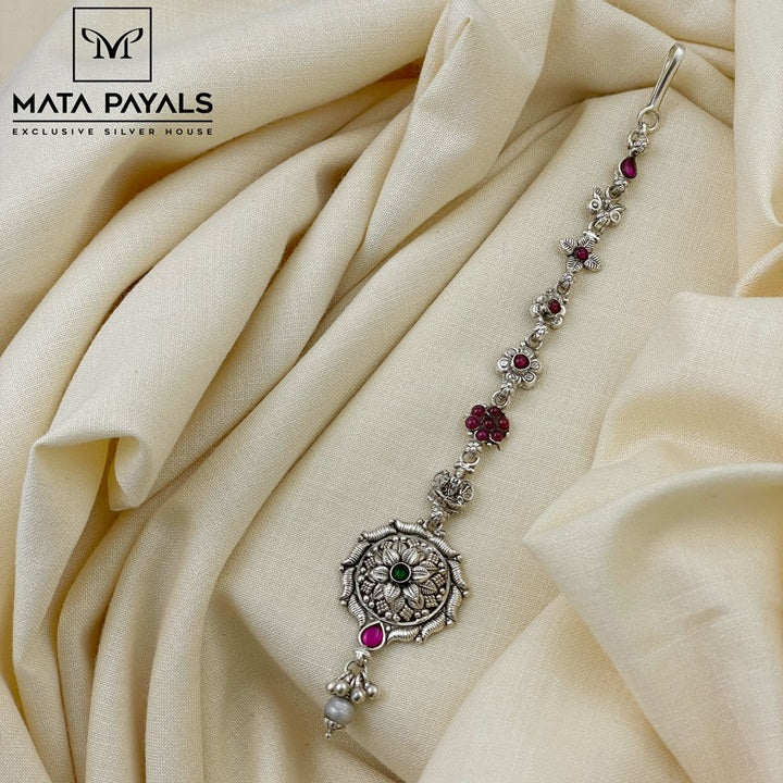 Floral Oxidised Mangtika