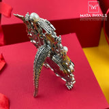 Classic Silver Marcasite Watch