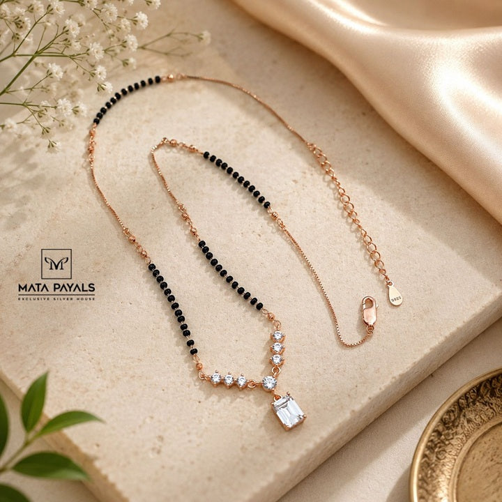 Unique Rose Gold Mangalsutra