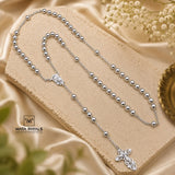 Cross Silver Chain