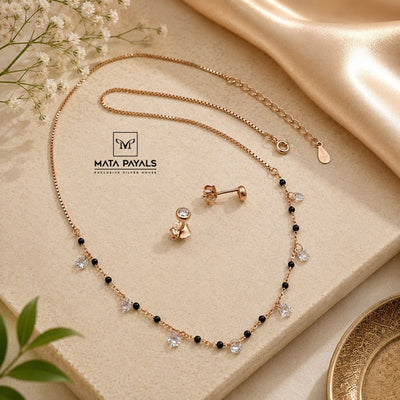 Charming Silver Mangalsutra