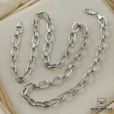 Unique Men's Silver Neckchain