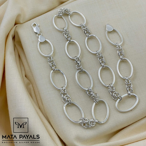 Fancy Silver Men's Neckchain