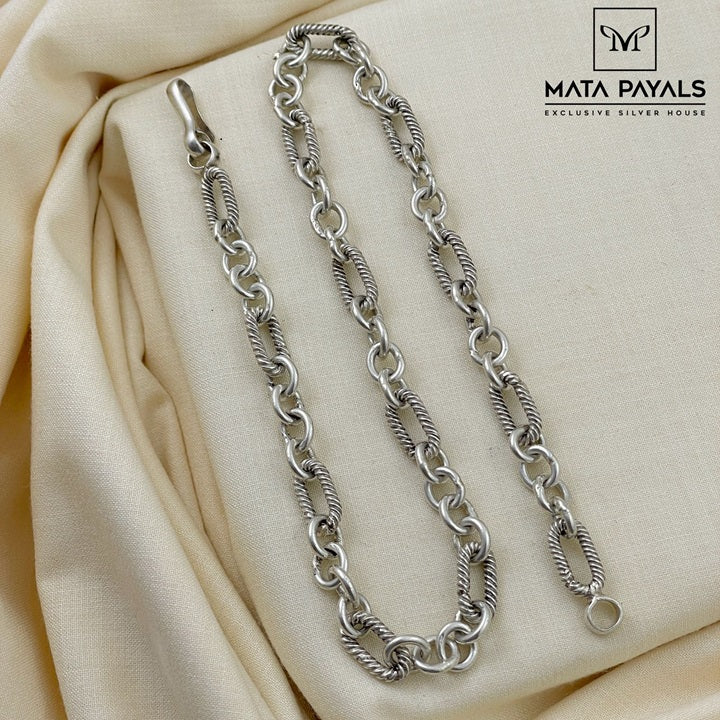 Impressive Silver Men's Neckchain