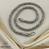 Twisted Oxidised Men's Neckchain