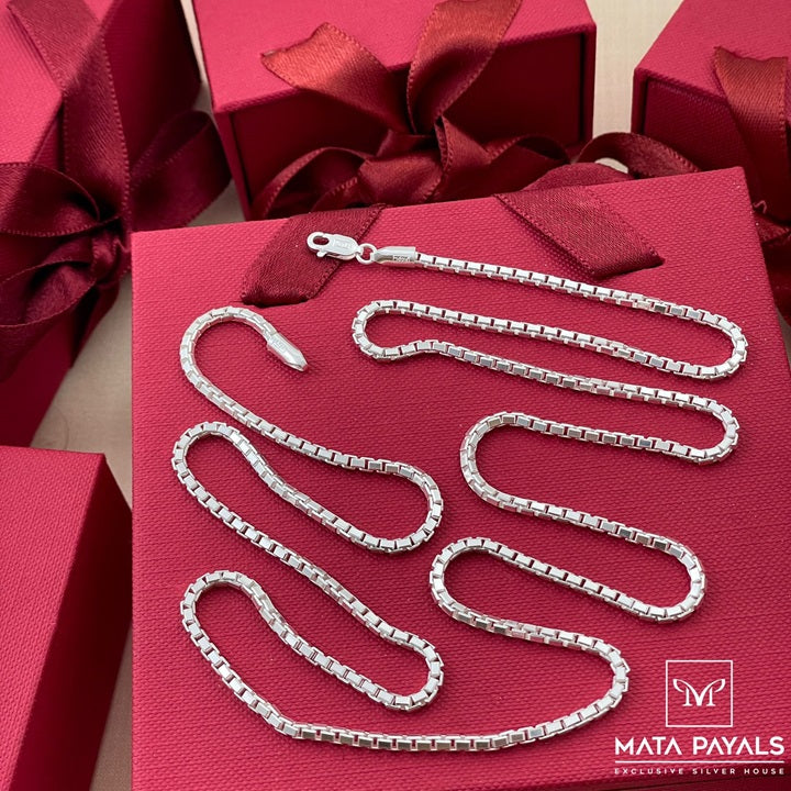Longer Silver Neckchain