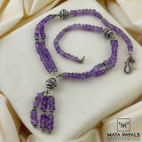 Trendy Silver Beads Necklace