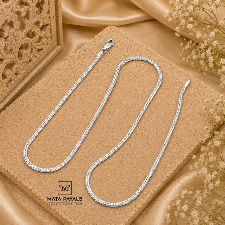 Daily Wear Silver Neckchain