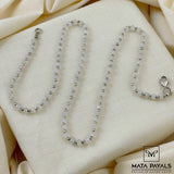 Silver Beads Necklace