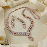 Exclusive Silver Rose Gold Necklace