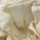 Silver Multi Tone Chain Pendant