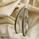 Radiant Oxidised Bangle