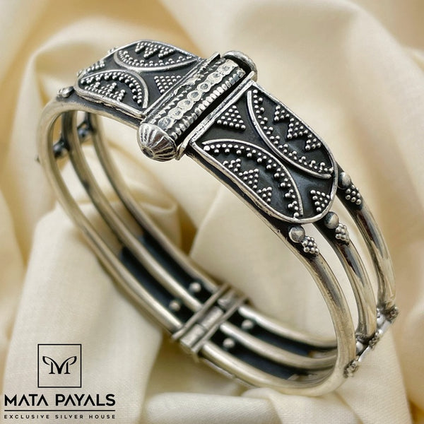 Designer Oxidised Kada