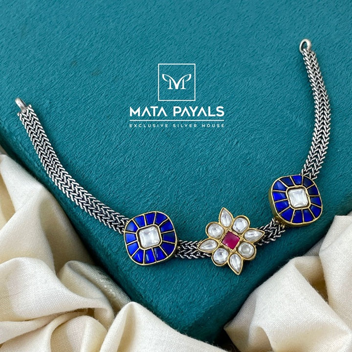 Dual Tone Kundan Choker