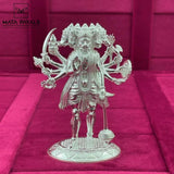Silver Panchmukhi Idol