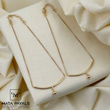 Simple Rose Gold Payal