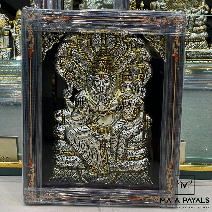 38 Cm Lakshmi Narasimha Photo Frame