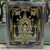 Silver Manjunatha Swamy Photo Frame