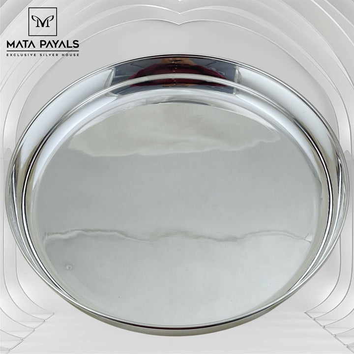 3.5 Cm Long Silver Plate