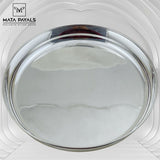 3.5 Cm Long Silver Plate