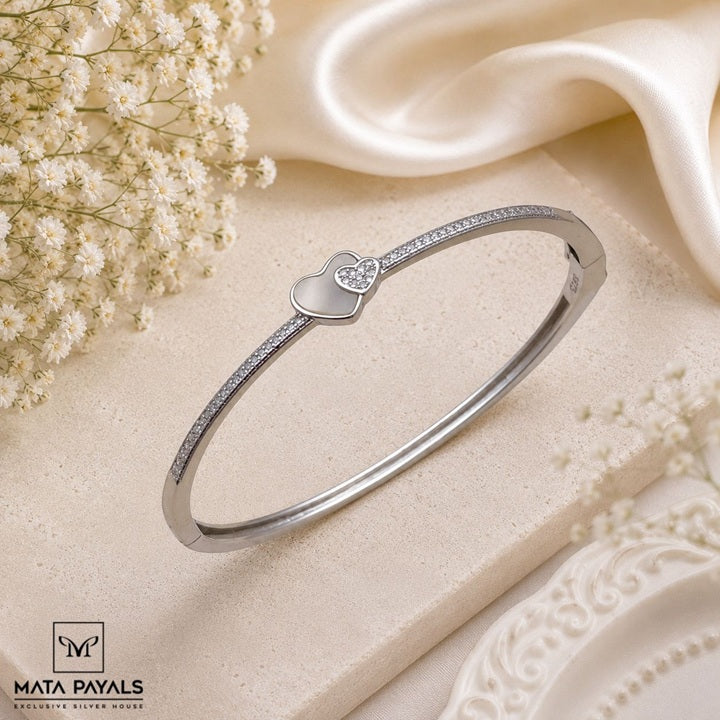 Lovely Rhodium Kada