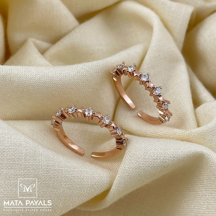 Star And Stone Toe Ring