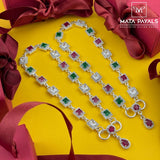 Eye Catching Zircon Anklet