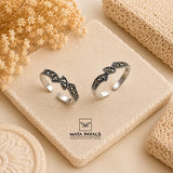 Trendy Marcasite Toe Ring