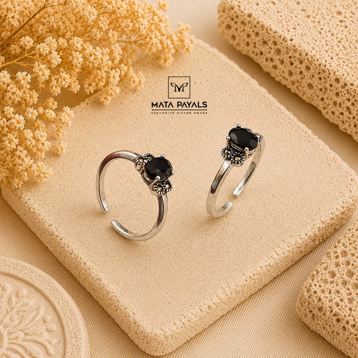 Marcasite Toe Ring