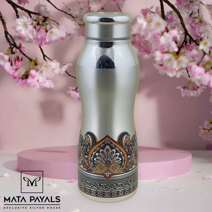 Gorgeous Silver Water Bottle
