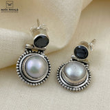 Fancy Colours Silver Earrings