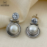 Fancy Colours Silver Earrings