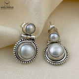Fancy Colours Silver Earrings