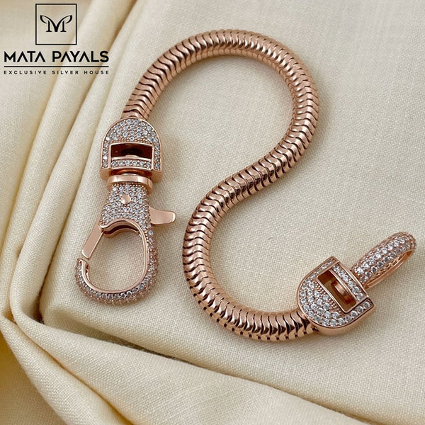 Fancy Zircon Heavy Bracelet