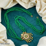 Green Beads Necklace