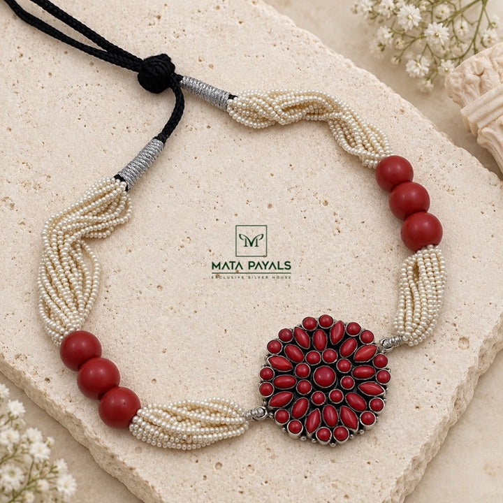 Beautiful Coral Choker