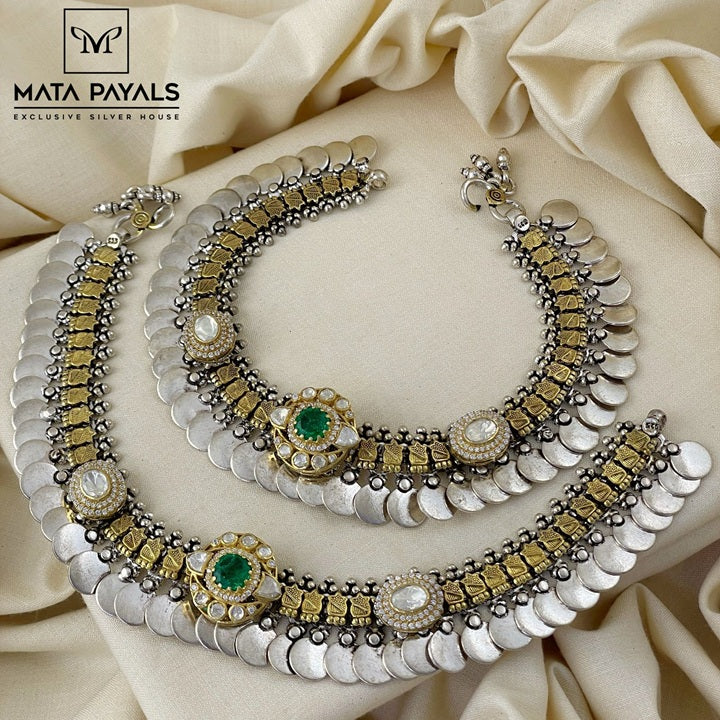 Bridel Collection Dual Tone Anklet