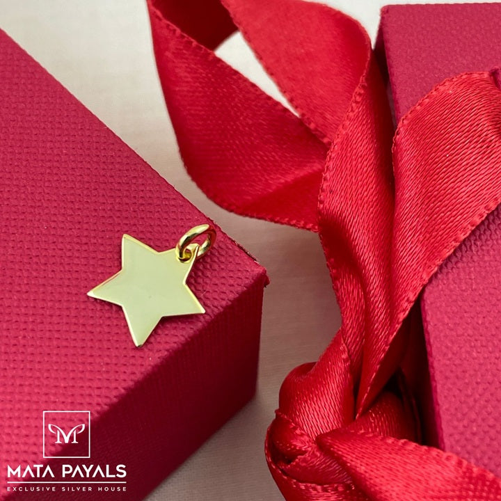 Gold Polish Star Pendant