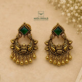 Lakshmi Green Chandbali