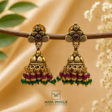 Unique Gold Polish Jumka