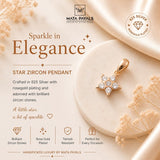 Star Zircon Pendant