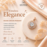 Timeless Zircon Pendant